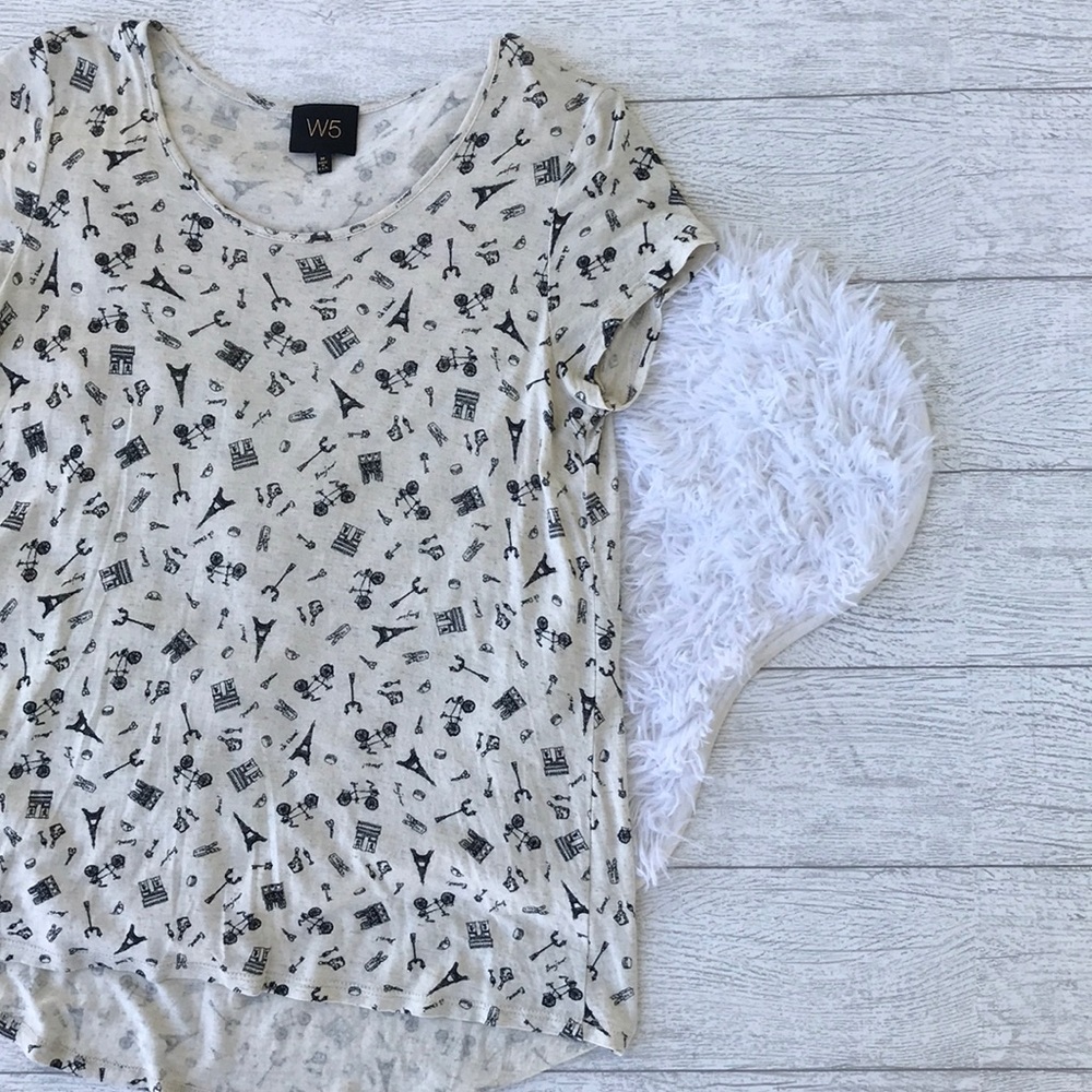 Anthropologie W5 Tan Paris T sz Medium